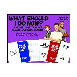 What Should I Do Now? A Game That Teaches Social Decisions Making Dr. Lawrence Shapiro 9781588151353 Books