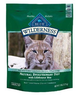 Blue Buffalo Wilderness Grain Free Dry Cat Food, Duck Recipe, 2 Pound Bag  Dry Pet Food 