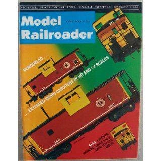 Model Railroader [ June 1974, Vol. 41 No. 6 ] Model Railroading exclusively since 1934 (Remodeledextended vision cabooses in HO and 1/4" scales) Linn H. Westcott Books