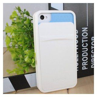 iFACE identity Episode 1 Hard Case for iPhone 4S/4 (White x Light Blue) Cell Phones & Accessories