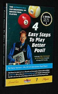 Dave Pearson 4 Easy Steps to Play Better Pool DVD  Exercise And Fitness Video Recordings  Sports & Outdoors