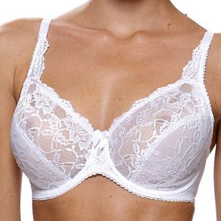 Charnos Online exclusive white rosalind full cup bra