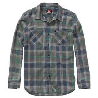 Quiksilver Sorry Dude L/S Charcoal M Mens Shirt at  Mens Clothing store