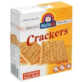 Glutano Gluten Free Crackers, 10.58 Ounce Packages (Pack of 3)  Grocery & Gourmet Food