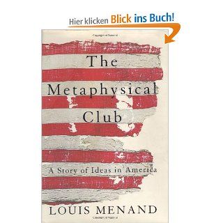 The Metaphysical Club Louis Menand Fremdsprachige Bücher