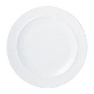 Denby Denby white large dinner plate