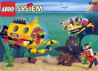 LEGO System Tauchen 6442 Unterwasser Filmteam Spielzeug