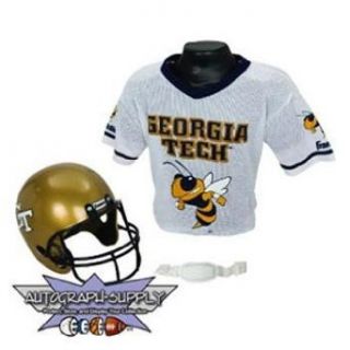 Franklin Sports NCAA Georgia Tech Yellow Jackets Helmet and Jersey Set Sports & Outdoors