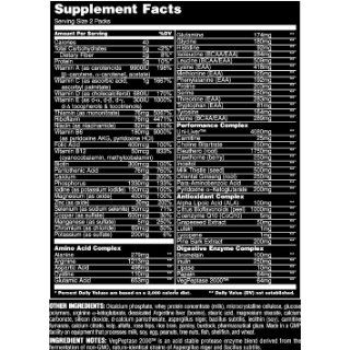 Universal Nutrition Animal Pak Sports Nutrition Supplement, 44 Count Health & Personal Care