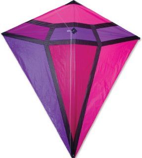 Premier 15511 65 Inch Diamond Kite with Fiberglass Unless Specified Frame, Ruby  Wind Sculptures  Patio, Lawn & Garden