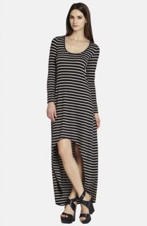 BCBGMAXAZRIA 'Arianna' Striped High/Low Maxi Dress