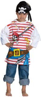 Rubie's 1 2204 116   Spieleshirt Pirat Kostm, Gre 116 Spielzeug