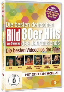 BamS   Die besten deutschen 80er Hits des Jahrtausends   Hit Edition Vol. 1 Falco, Nena, UKW, Geier Sturzflug, DF, Diverse DVD & Blu ray