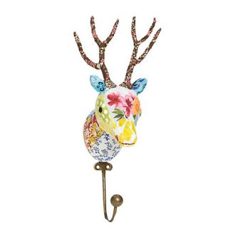 Fabric Christmas reindeer hook