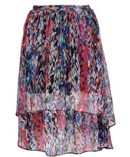 Inspire Multi Coloured Aztec Skirt