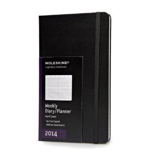 2014 Moleskine Large Diary Weekly Vertical Hard Moleskine Diaries Planners & Datebooks Moleskine Fremdsprachige Bücher