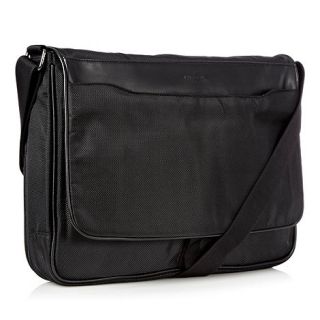 Jeff Banks Designer black laptop despatch bag