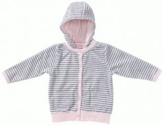 NAME IT Unisex   Baby Pullover, gestreift 13080799   UNNE NB VELOUR CARDIGAN 113, Gr. 50, Mehrfarbig (BALLERINA) Bekleidung