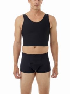 Underworks Herren Brust Taille reduzier Tanktop XXXL Schwarz Bekleidung