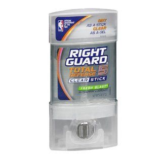 Right Guard Total Defense 5 Clear Stick Antiperspirant Deodorant Fresh Blast 55g (Deodorants) Drogerie & Körperpflege