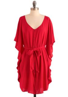 Jack by BB Dakota You and Me Forever Dress in Red  Mod Retro Vintage Dresses
