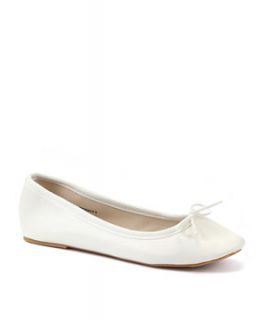 White Ballet Pumps