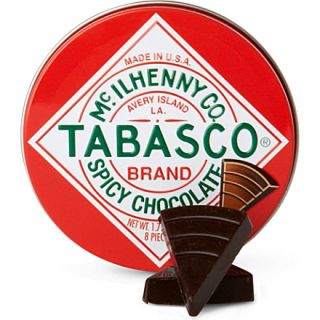 TABASCO   Tabasco spicy dark chocolate wedges 50g