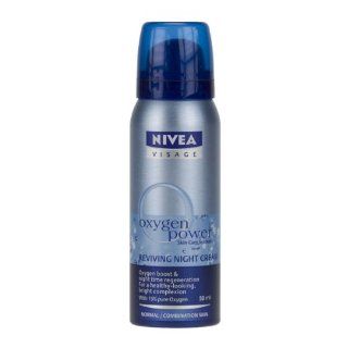 Nivea Oxygen Power Reviving Night Cream 50ml Normale/ Mischhaut Parfümerie & Kosmetik