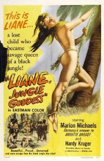 Liane, Jungle Goddess Plakat Movie Poster (27 x 40 Inches   69cm x 102cm) (1956) Küche & Haushalt