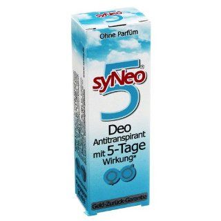 SYNEO 5 Deo Antitranspirant Spray, 30 ml Drogerie & Körperpflege