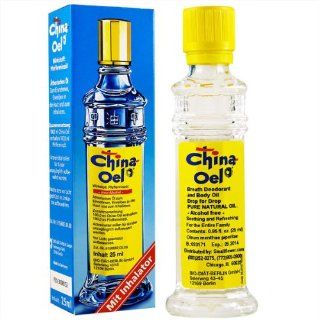 CHINA OEL mit Inhalator, 25 ml Drogerie & Körperpflege