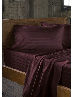 Sheridan Millswyn bed linen in aubergine