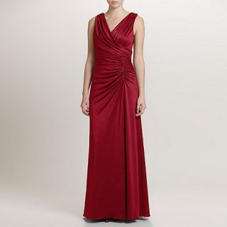 Ariella London Red Tiffany Jersey Long Dress