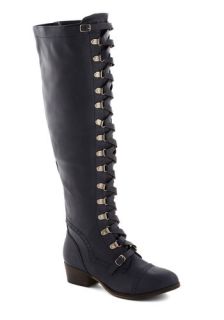 Classics Beauty Boot in Navy  Mod Retro Vintage Boots