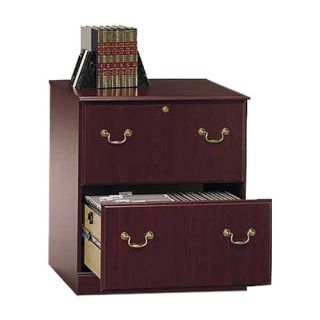 Bush Saratoga 2 Drawer Executive Filing Cabinet