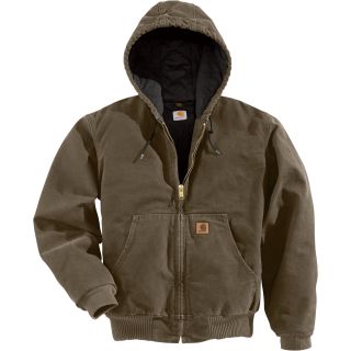 Carhartt Sandstone Active Jacket — Quilted Flannel Lined, Regular Style, Model# J130  Coats