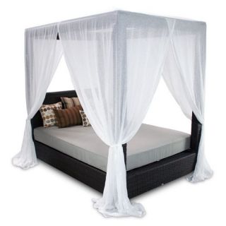 Patio Heaven Signature Queen Canopy Bed   Outdoor Daybeds