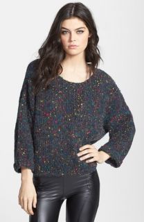 Leith Pop Oversized Marled Knit Pullover