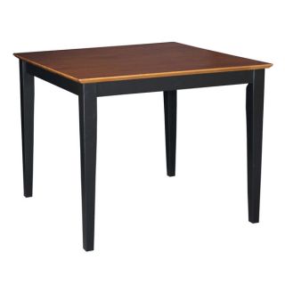 Two tone Black/ Cherry Wood Table   16596468   Shopping