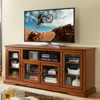 Walker Edison Style Wood TV Stand   TV Stands