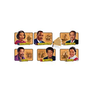 Bb African american Achievers Bulletin Board Cut Out Set
