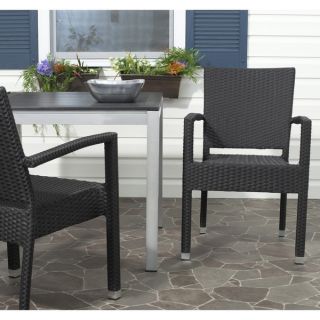 Cosco Outdoor Jamaica Resin Wicker Dining Chairs (Set of 2)