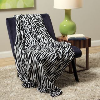 Zebra Print Decorative Throw Pillows (Set of 2)