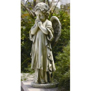 Roman, Inc. Young Praying Angel Garden Statue