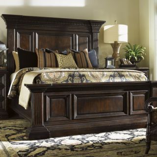 Tommy Bahama Home Island Traditions Sutton Place Pediment Panel Bed