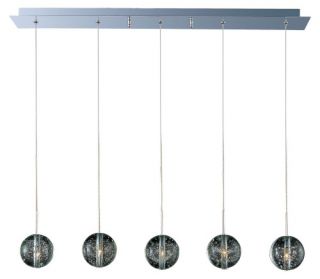 ET2 Orb Linear Pendant   7W in. Polished Chrome   Kitchen Island Lighting