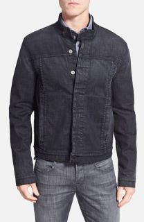Hudson Jeans Black Denim Moto Jacket