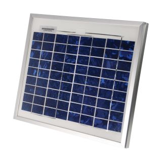 NPower Crystalline Solar Panel — 12 Watts, 12 Volts, 14.2in.L x 11.6in.W x 1in.D