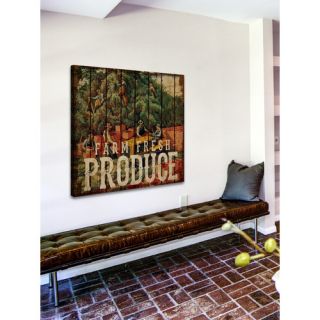 Franklin Farmers Market Painting Print on Wrapped Canvas by Marmont