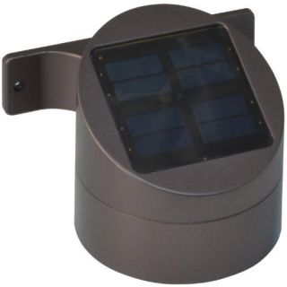 Moonrays Premium Output Solar Powered LED Wall Mount Deck Sconce Light   Solar Spot Lights